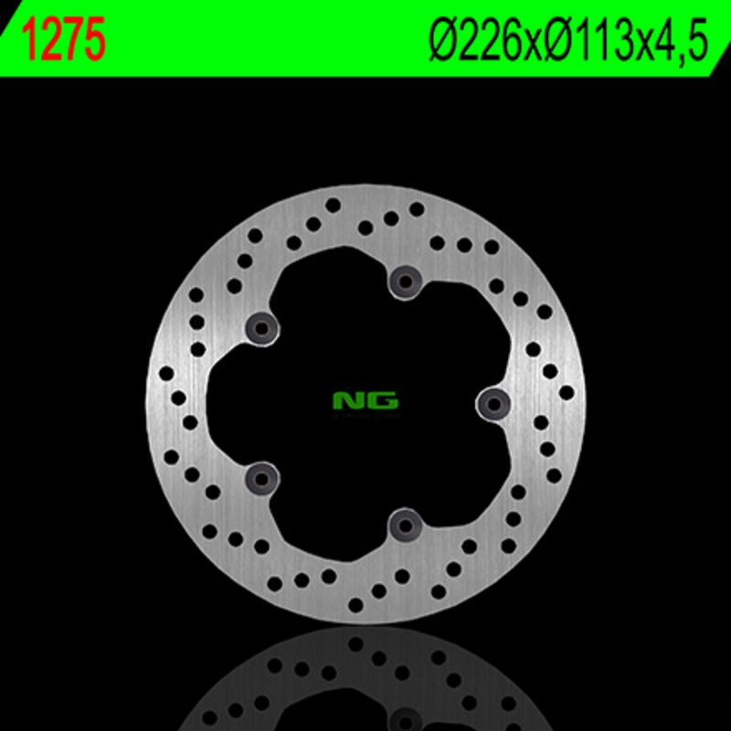 Disco de freno NG 1275 226 x 4,5 mm trasero fijo