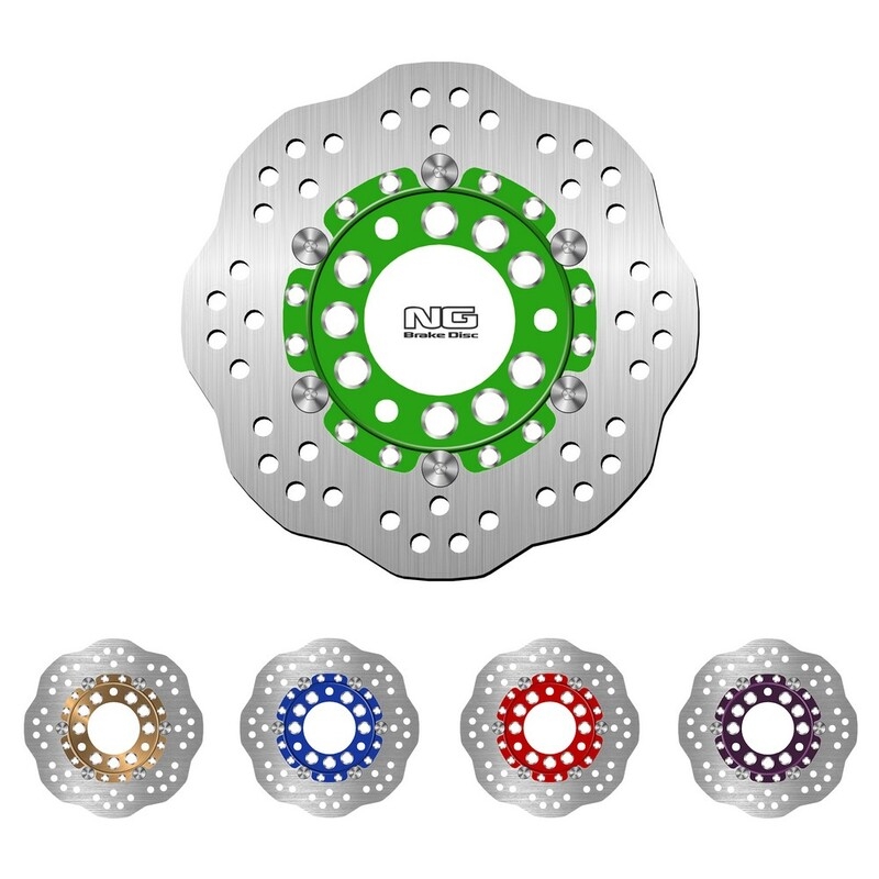 Disco de freno NG 1312X 190 x 4 mm trasero ondulado