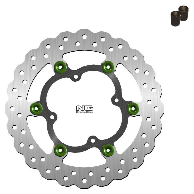 Kit disco freno NG 1324XK20 260 mm ondulado flotante
