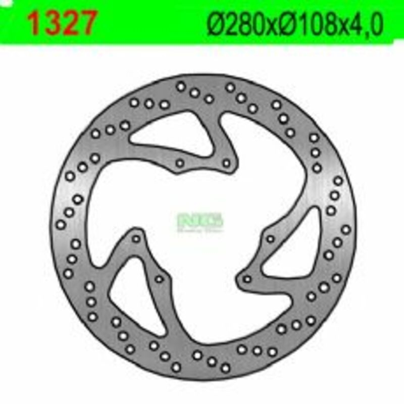 Disco de freno NG 1327 280 x 4 mm delantero fijo