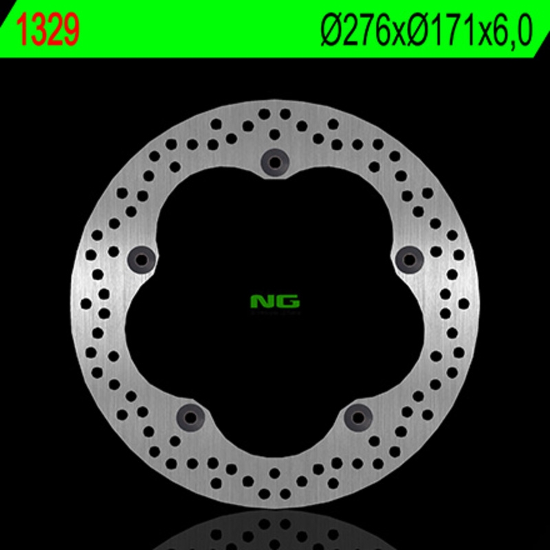 Disco de freno NG 1329 276 x 6 mm trasero fijo