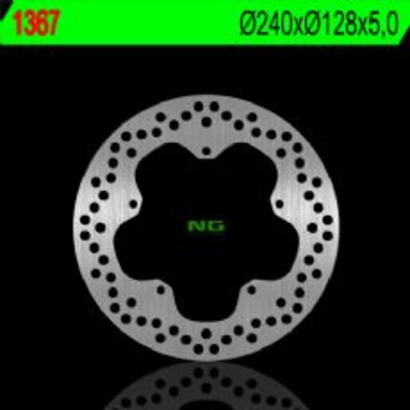 Disco de freno NG 1367 240 x 5 mm trasero fijo