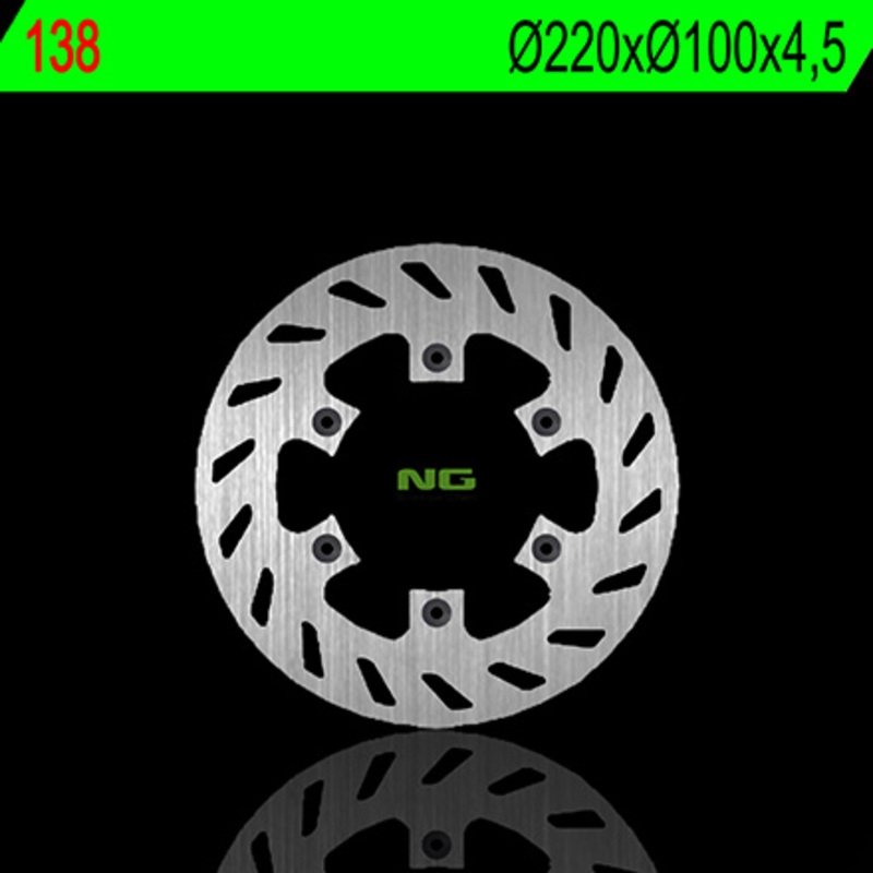 Disco de freno NG 138 220 x 4,5 mm trasero fijo