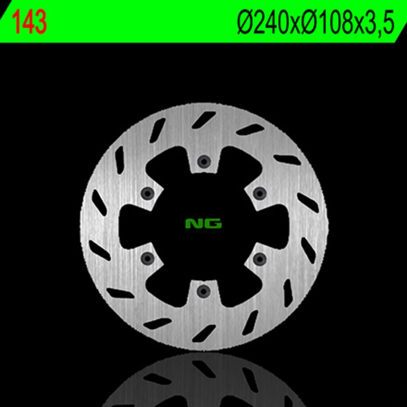 Disco de freno NG 143 240 x 3,5 mm delantero fijo
