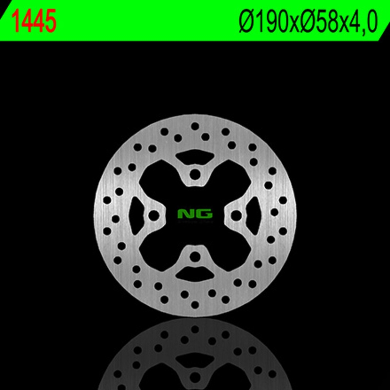 Disco de freno NG 1445 190 x 4 mm trasero fijo