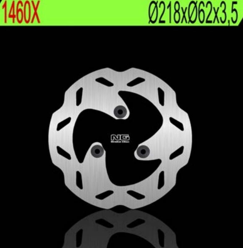 Disco de freno NG 1460X 218 x 3,5 mm trasero ondulado