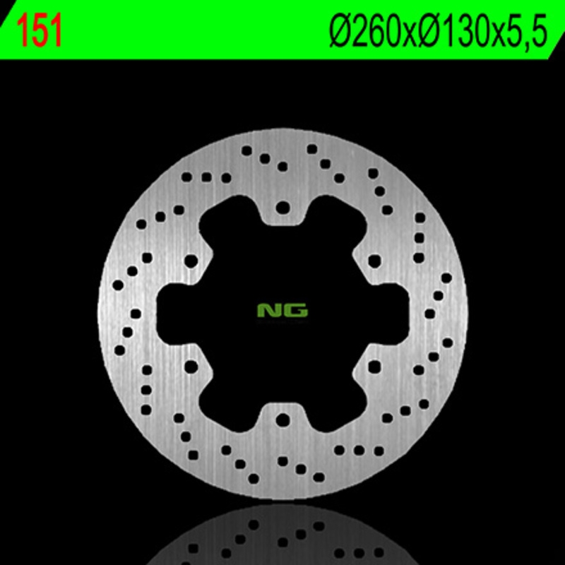 Disco de freno NG 151 261 x 6 mm fijo