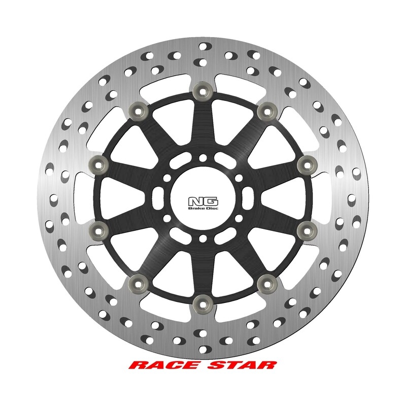 Disco de freno NG 1597ZG 320 x 4,5 mm Race Star flotante