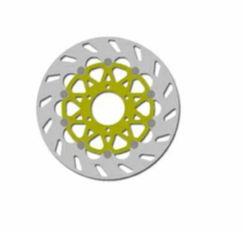 Disco de freno NG 162 267 x 5 mm delantero flotante