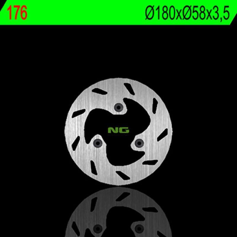 Disco de freno NG 176 180 x 3,5 mm fijo