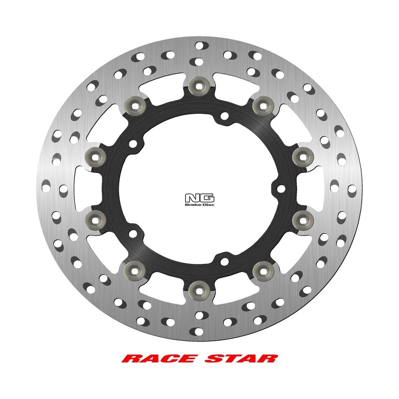Disco de freno NG 1786ZG 298 x 5 mm Race Star flotante