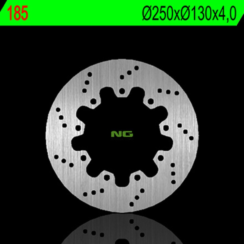 Disco de freno NG 185 250 x 4 mm delantero fijo