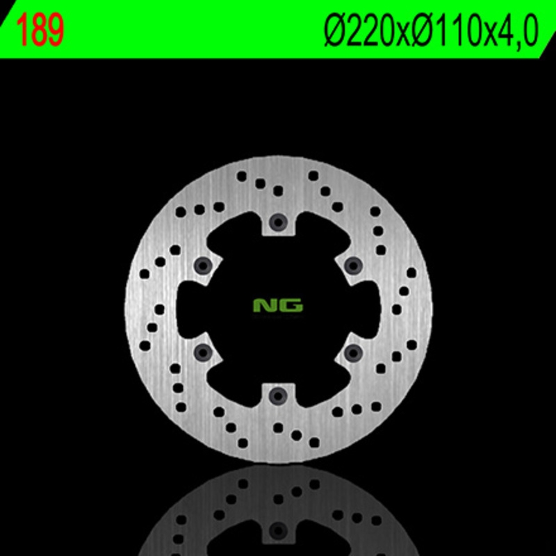 Disco de freno NG 189 220 x 4 mm trasero fijo