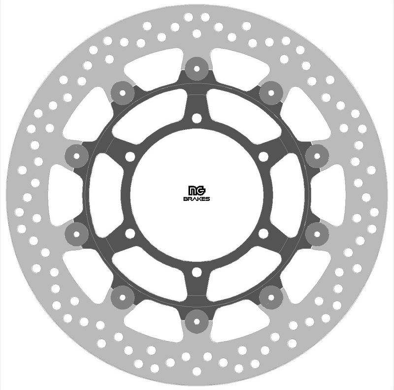 Disco de freno NG 1956G 320 x 5 mm flotante