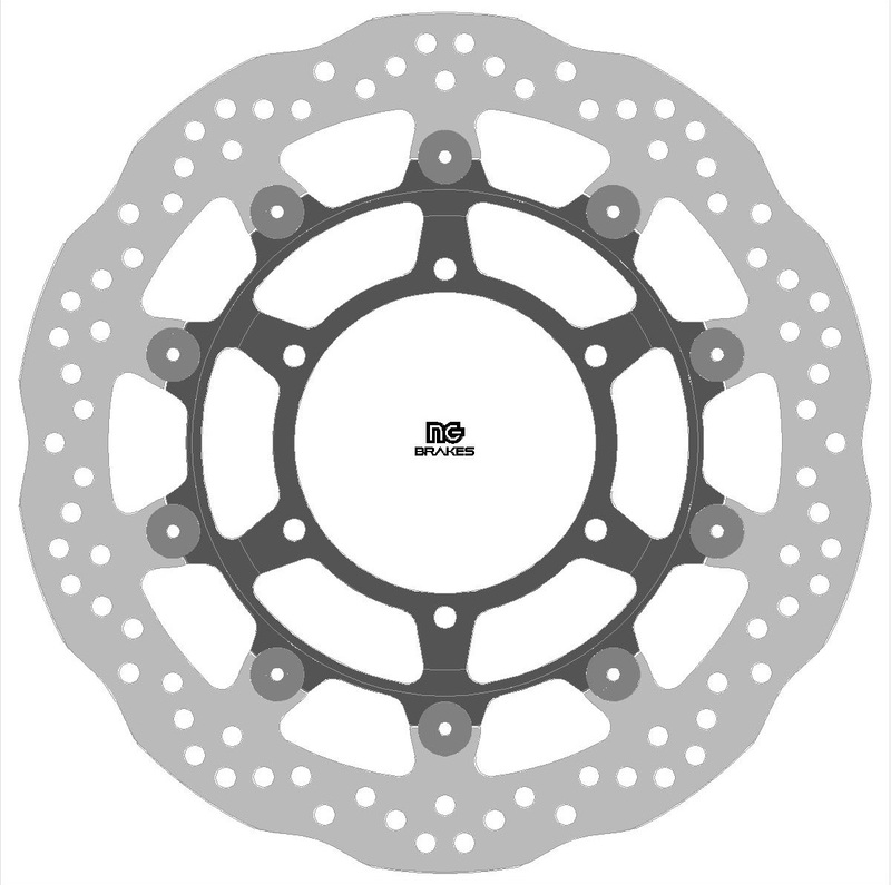 Disco de freno NG 1956XG 320 x 5 mm flotante