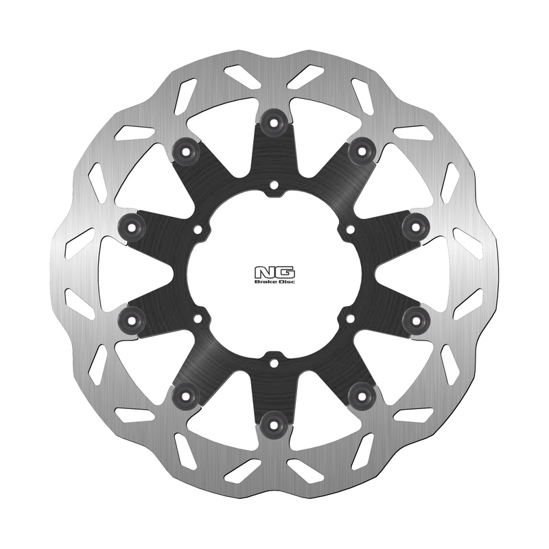 Disco de freno NG 2019X 318 x 4,5 mm ondulado flotante