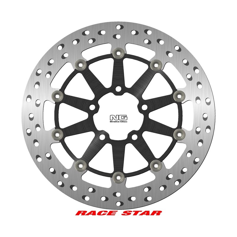 Disco de freno NG 2086ZG 320 x 5 mm Race Star flotante
