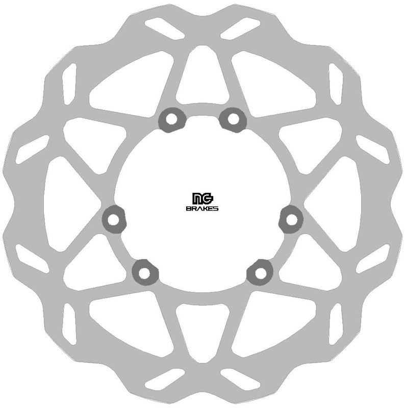 Disco de freno NG 2111X 280 x 4,5 mm redondo fijo
