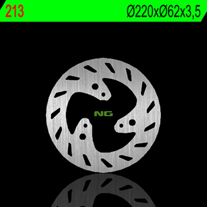 Disco de freno NG 213 220 x 3,5 mm trasero fijo