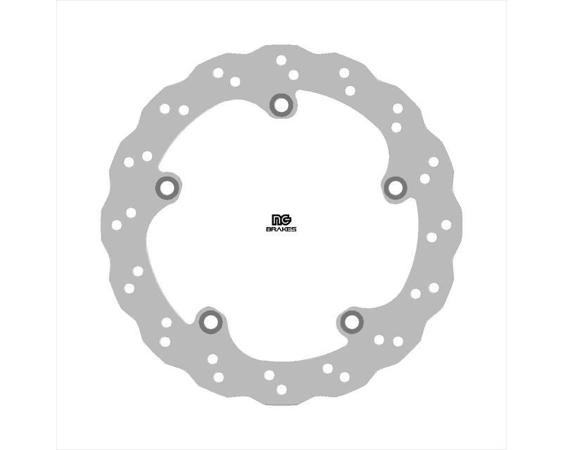 Disco de freno NG 2135X 265 x 4,5 mm ondulado fijo