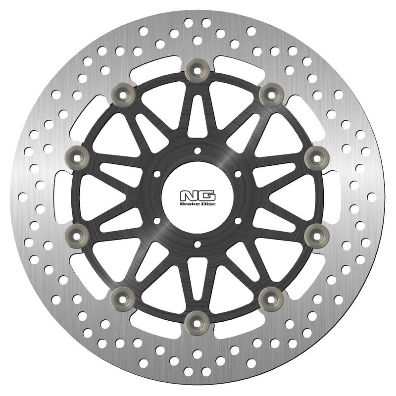 Disco de freno NG 216G 296 x 4 mm delantero flotante