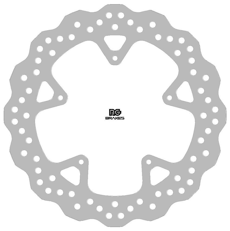 Disco de freno NG 2173X 265 x 4,8 mm ondulado fijo