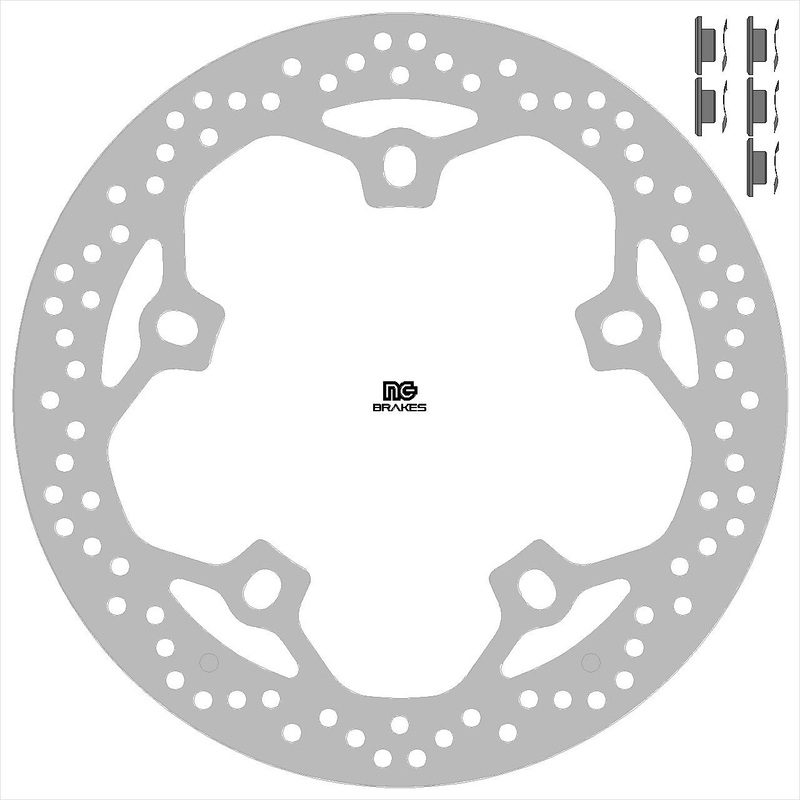Disco de freno NG 2230 320 x 4,5 mm flotante