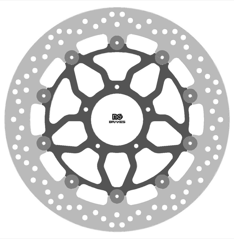 Disco de freno NG 2290G 310 x 4,5 mm redondo flotante