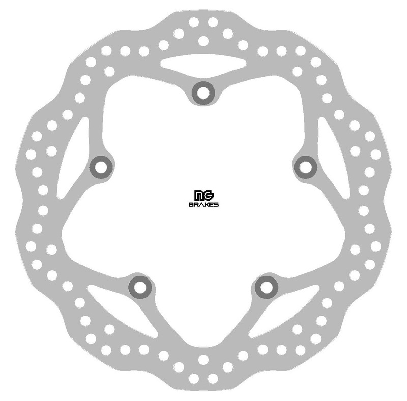 Disco de freno NG 2316X 285 x 4,8 mm ondulado fijo
