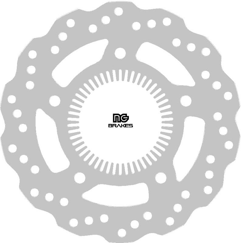 Disco de freno NG 2317X 220 x 3,5 mm ondulado fijo