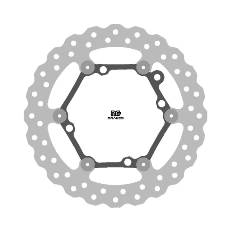 Disco de freno NG 2357X 260 x 3 mm ondulado flotante