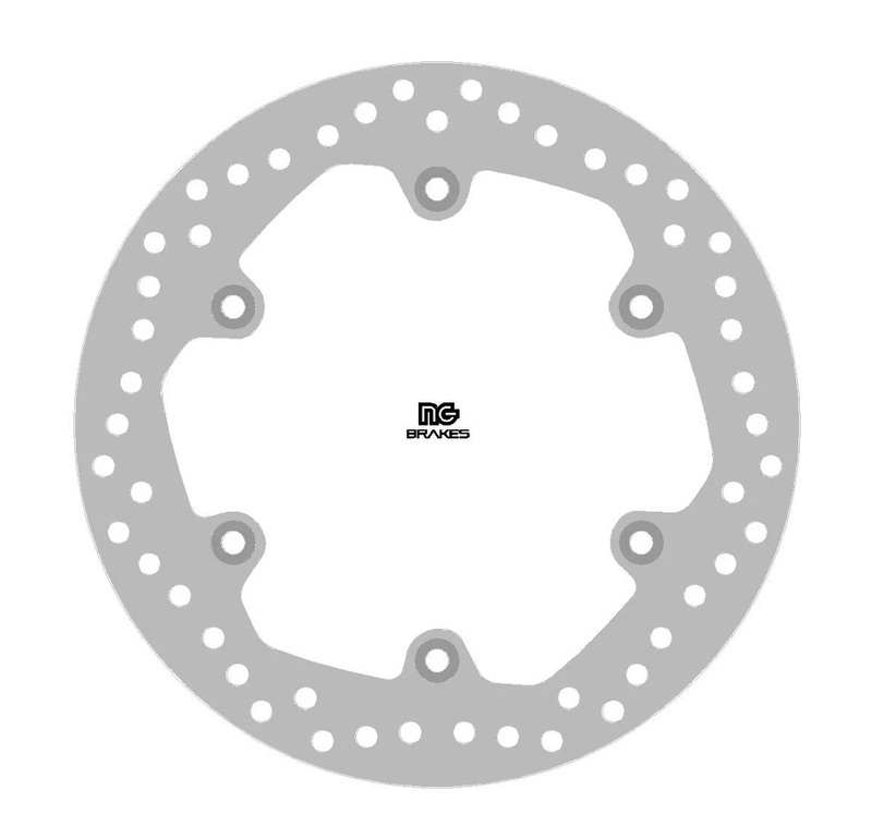 Disco de freno NG 2368 256 x 4,5 mm ondulado fijo