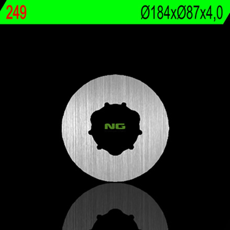 Disco de freno NG 249 184 x 4 mm redondo fijo