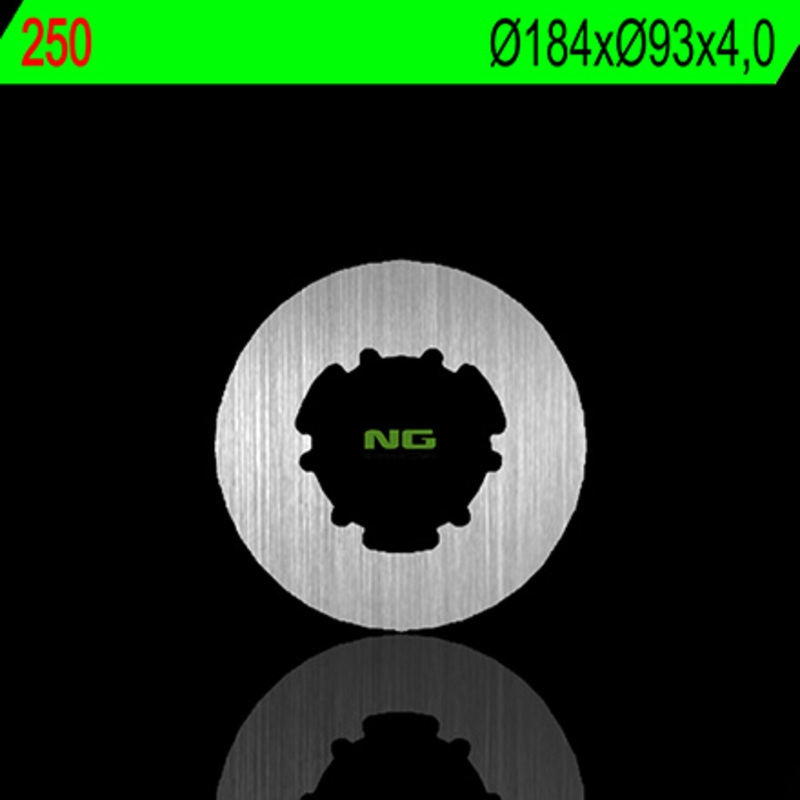Disco de freno NG 250 184 x 4 mm redondo fijo