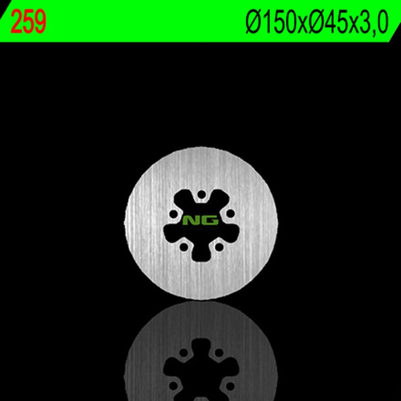 Disco de freno NG 259 150 x 3 mm redondo fijo