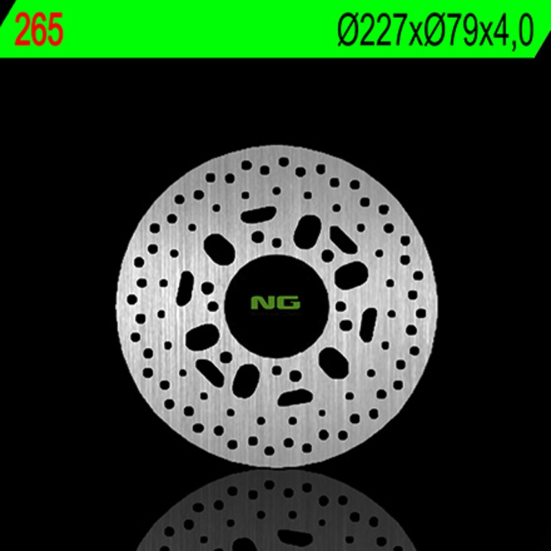 Disco de freno NG 265 Ø -/227 · -/4 mm delantero fijo