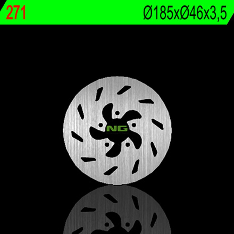 Disco de freno NG 271 185 x 3,5 mm trasero fijo