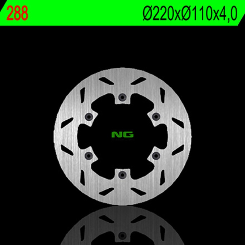 Disco de freno NG 288 Ø 5/220 · -/4 mm fijo