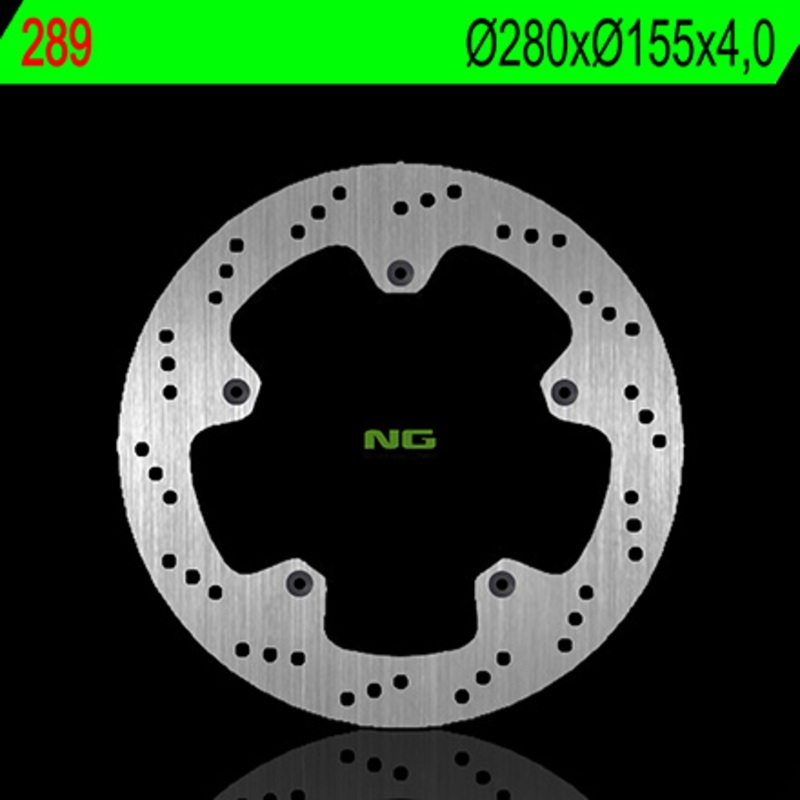 Disco de freno NG 289 280 x 4 mm delantero fijo