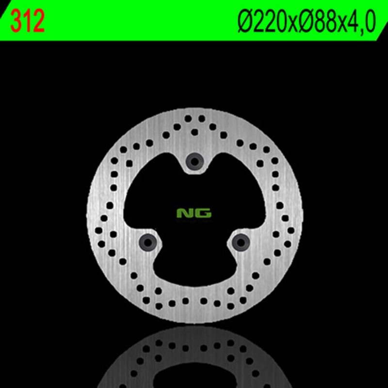 Disco de freno NG 312 220 x 4 mm redondo fijo