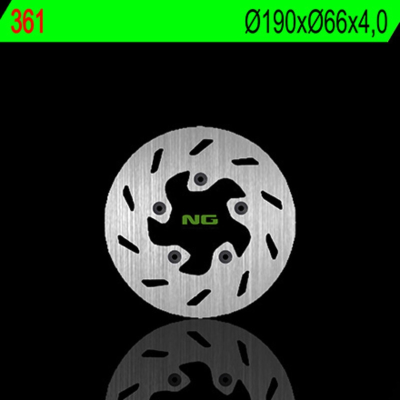 Disco de freno NG 361 190 x 4 mm redondo fijo