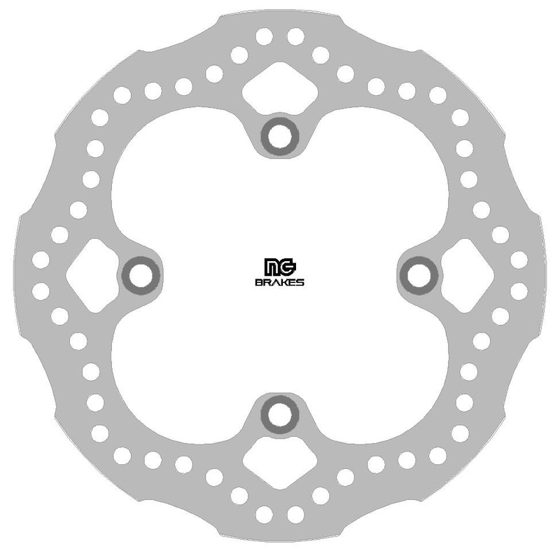 Disco de freno NG 364X 240 x 4 mm ondulado flotante