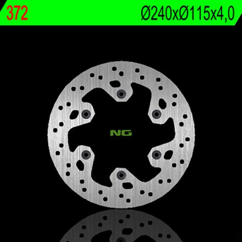 Disco de freno NG 372 240 x 4 mm redondo fijo