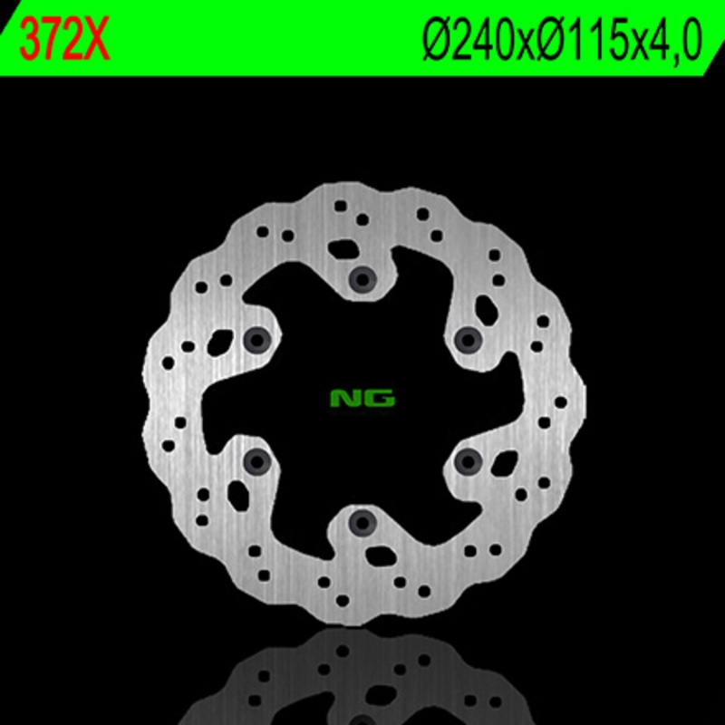 Disco de freno NG 372X 240 x 4 mm ondulado fijo