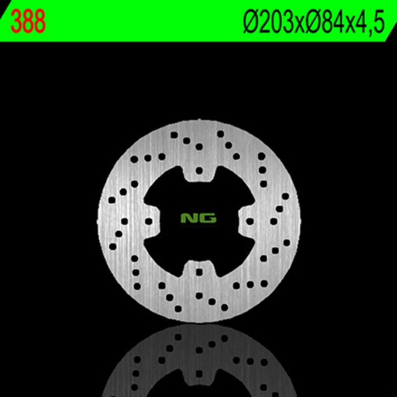 Disco de freno NG 388 203 x 4,5 mm redondo fijo
