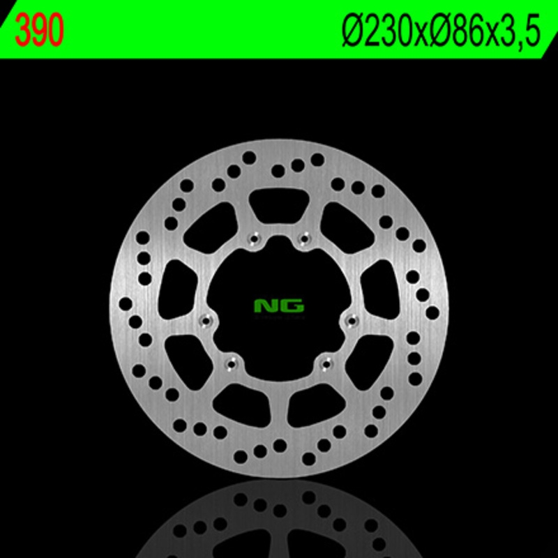 Disco de freno NG 390 230 x 3,5 mm redondo fijo