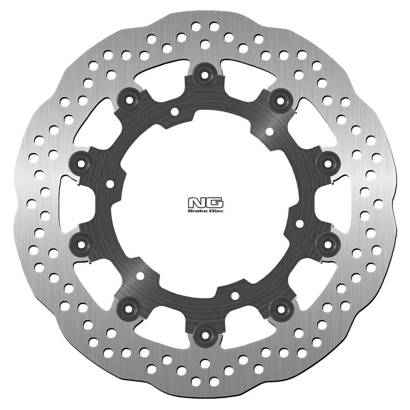 Disco de freno NG 395X 298 x 5 mm ondulado flotante