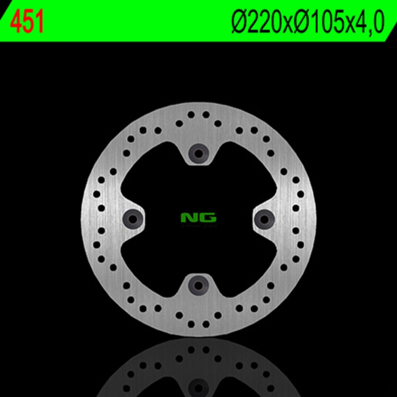 Disco de freno NG 451 220 x 4 mm redondo fijo