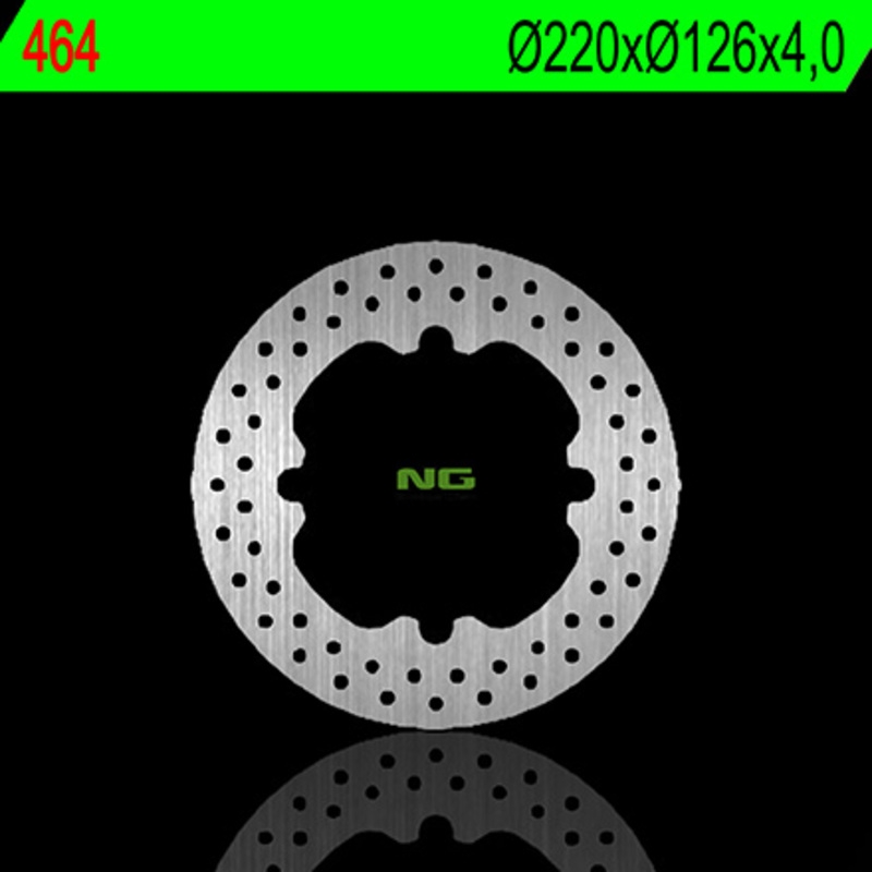 Disco de freno NG 464 220 x 4 mm redondo fijo