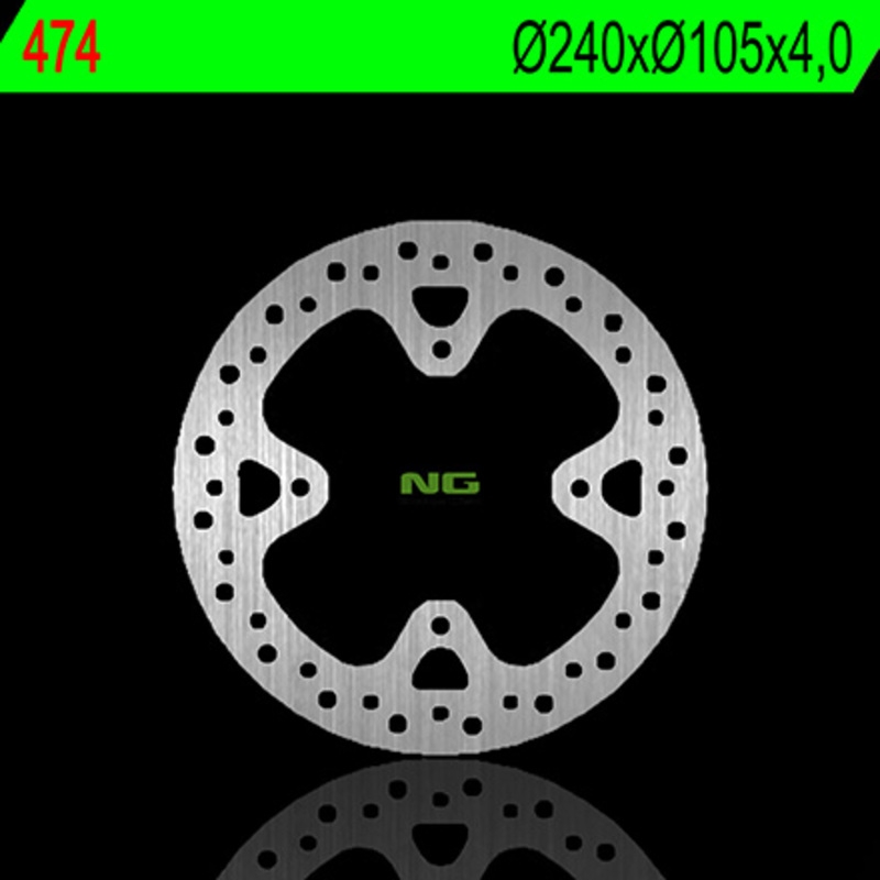 Disco de freno NG 474 240 x 4 mm redondo fijo